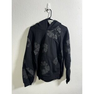 Denim Tears Black Monochrome Cotton Wreath Hoodie Size Medium NEW 100% Authentic